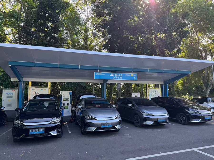 Powerful Alliance! EVCity &amp; Indonesia’s PLN Light Up a New Green Mobility Landmark in Bali