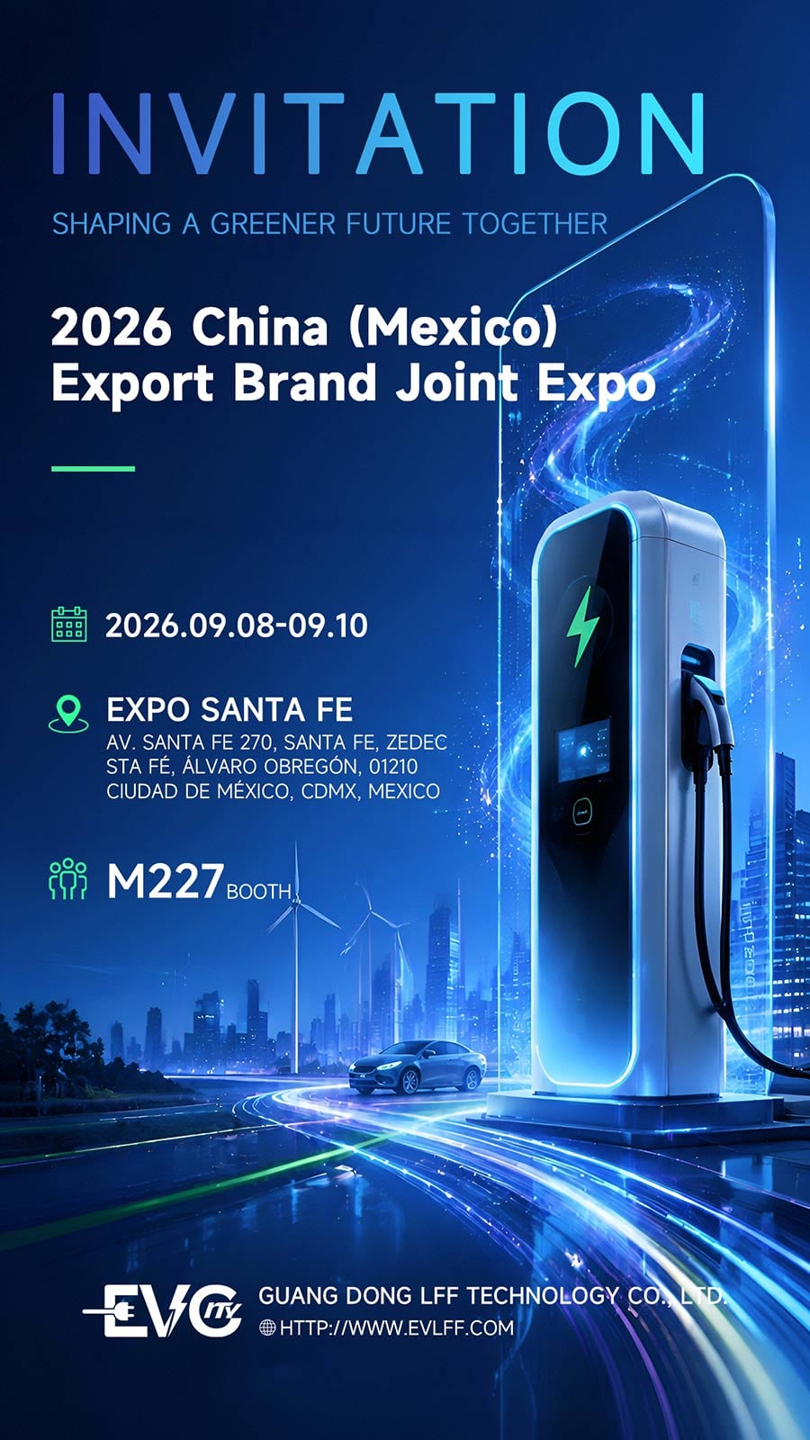 [Live from the Scene] A Hit in Mexico! EVCity Showcases Core Charging Products at China (Mexico) Export Brand Joint Expo